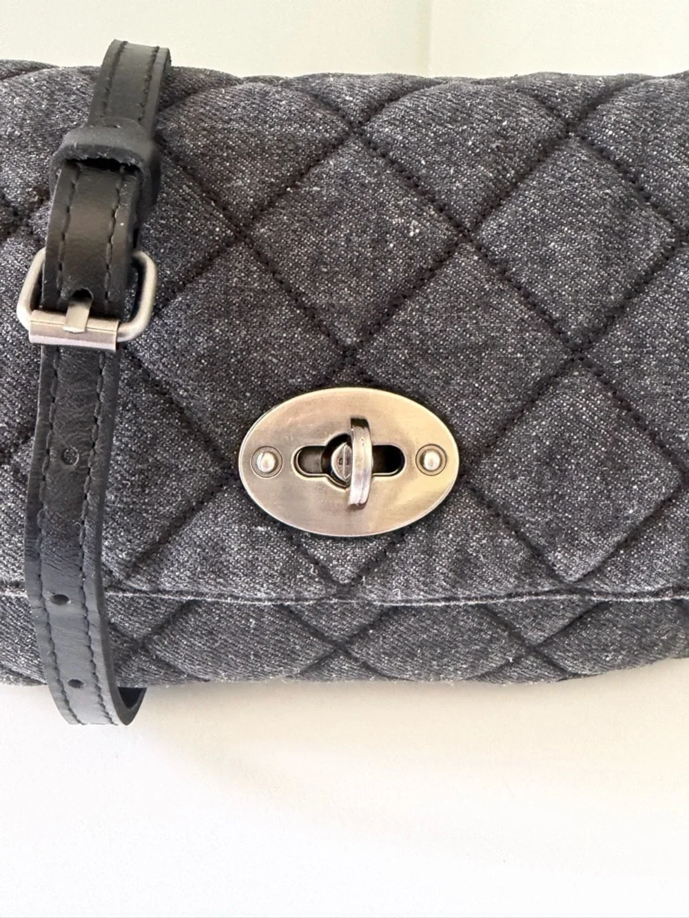 Patricia Nash Denim Crossbody Bab